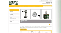 Desktop Screenshot of hobeda-shop.ch